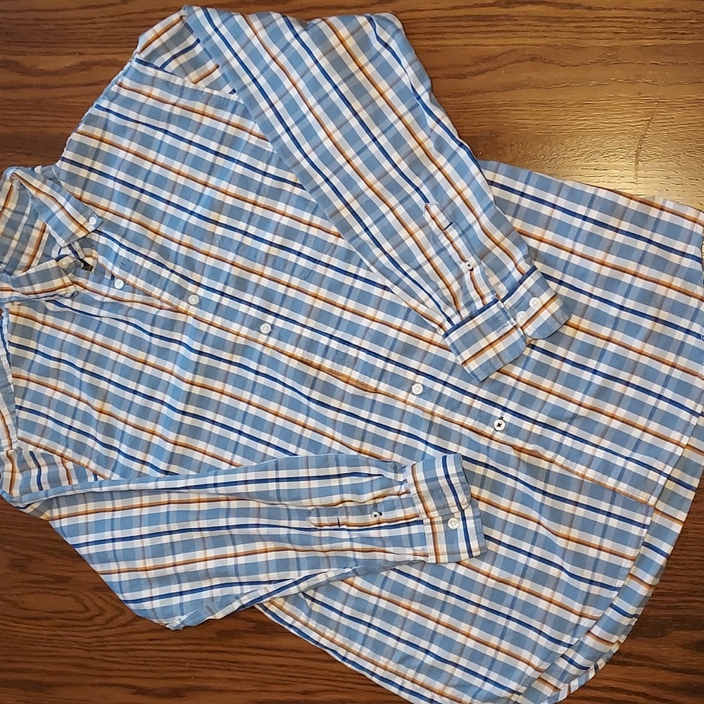 Club Room Button Up Mens Large